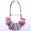 Bohemia Style 2016 New Mixcolor Design Jewelry Necklace Fashion Multilaye Chain For Women Girls Acylic Pendant Necklace/