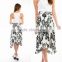 2014 Women Chiffon Pleated Long Maxi Skirt in chiffon clothing