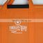Green foldable shopping bag market trolley