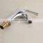 Contemporary Chrome Finish Single Hole Single Handle Bathroom Sink Faucet