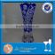 High grade tall clear glass vases for home decoration