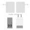 colorful 5v1a portab charge selling mobile phone charger portable phone charger dual usb wall charger wall external battery char