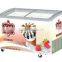 Ice Cream Freezer,glass top chest freezer display freezer