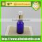 spray glass bottle with gold spray cap for perfume