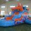 SUNJOY Funny dolphin inflatable house bounce kids water slide