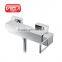 VIGA bath shower set brass chrome shower column square bath shower mixer