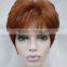 Red Curly Women Female ladies Daily Hair Fluffy Wig N545