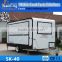 2016 China customized multifunctional commercial food carts,fast food carts used