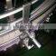 90 degree plastic table Top chains conveyor for bottle