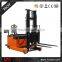 Stand on type counterbalanced electric walkie mast reach pallet stacker