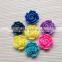 2016 the newest rhinestone resin flower cabochons in bulk