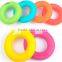 High Quality New Design Grip Strength Recovery Colorful Eco-friendly Silicone Massage Gripping Ring