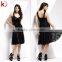 Formal Ruffle Spaghetti Strap Dress Evening Wear Boob Tube Lace Dress for Senior