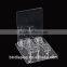 clear plastic acrylic make up brush holder