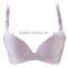 European style one-piece smooth seamless bra BC cup bra set