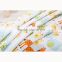 bamboo fibre water-proof and free breathing ultralarge baby changing pads mat yellow giraffe