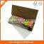 sticky memo pad with box,combin sticky notes ,plastic ruler sticky notepad