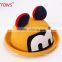 Premium Quality Girls Kids Wool Felt Hats Top Hat for Decoration