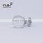 wholesale clear zinc alloy crystal dressers knobs for boys
