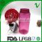 High quality empty wide mouth clear plastic heat resistant bottle with food grade