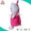 2015 hot sale OEM custom plush mini backpack purse