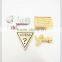 fashion custom brand logo metal tag