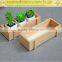 Succulent Plants pot,Handmade Vintage Rustic Wooden Plant Crates