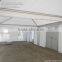 European structure Marquee with a pointed roof and half of an 10m octagon tent at two ends