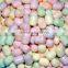 novelty marshmallow with blue color center filled