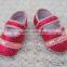 2016 Cheap Wholesale Genuine Flat Little Baby Shoes ,Girl Shoes With Buckle Strap , Top Quality Little Girl Soft Sole Shoes