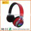 2015 Brand New Bluetooth Wireless LED Headphones with Mp3 Player