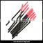 Different heads 4PC Disposable silicone cosmetic applicator silicone mascara wands pink color
