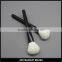 BJF goat hair cosmetic powder brush, black handle powder brush