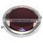 Crystal Stainless Cosmetic Compact Travel Pocket Folding MakeUp Mirror