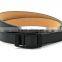 2017 innovative western style in black matter pu/genuine leather belt