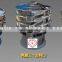 Rotary vibrating filter screen machine for powder,liquid