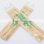 HY Factory Wholesale Natural BBQ Use 4.0mm*28cm bamboo skewers or bamboo sticks
