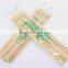 HY Factory Wholesale Natural BBQ Use 4.0mm*28cm Bamboo Skewers or Bamboo Sticks