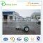 Galvanized semi side panel trailer for sheep panel