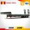 Hot sale gooseneck 2 axle low bed semi trailer and heavy transport trailer