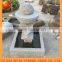 decoration garden cutting water fountain with ball