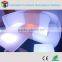 Remote Control rgb 16 Color Changing Illuminated Nightclub LED Plastic Sofa
