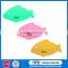 Fish Shape Heat Resistant Silicone Cup Mats,Non-slip Silicone Table Mats