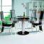 TH633 Modern design tempered glass top dining table