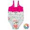 sleeveless one piece swim wear toddler ice cream bathing suit with bow