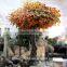 GNW white artificial big maple trees with white decorative tree branch for indoor wedding decoration