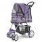 Foldable pet stroller. Pet Travel Stroller Pushchair Pram Jogger Buggy Swivel Wheels. H0116