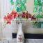 Home table decorative silk artificial big flower phalaenopsis