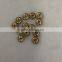 8 mm 14k yellow gold jewelry findings