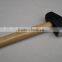 hand tools stoning hammer with wooden handle,forged hammer head